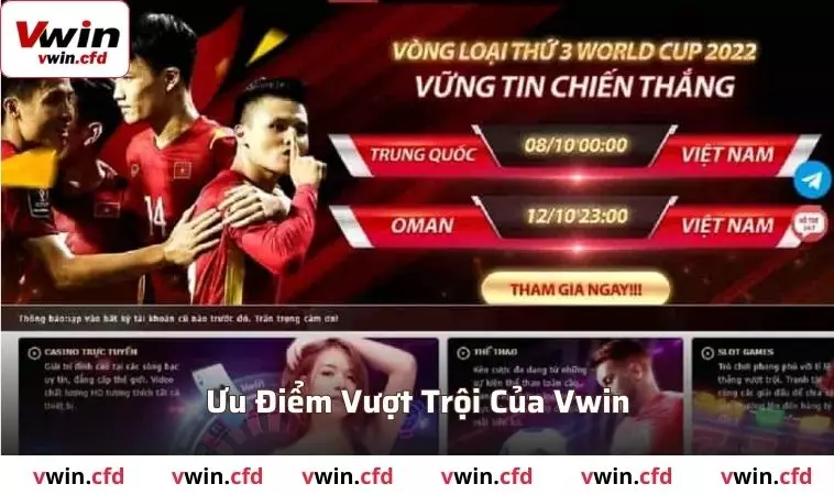 Giới Thiệu VWIN: Trải Nghiệm Sân Chơi Cá Cược Tuyệt Vời 3 VWIN với những ưu điểm vượt trội