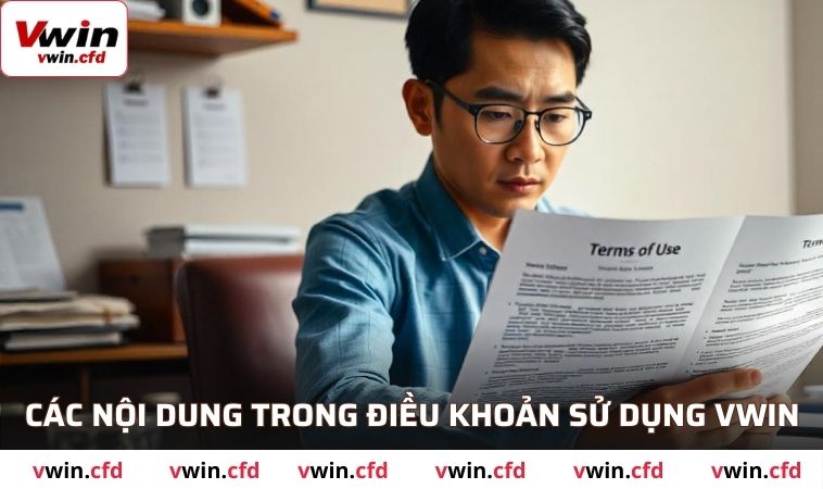 Điều Khoản Sử Dụng VWIN – Quy Định Dành Cho Thành Viên 2 Các nội dung trong điều khoản sử dụng VWIN