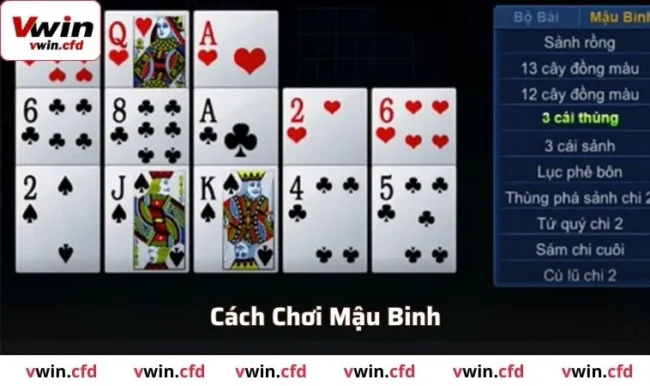 Cách chơi Mậu Binh