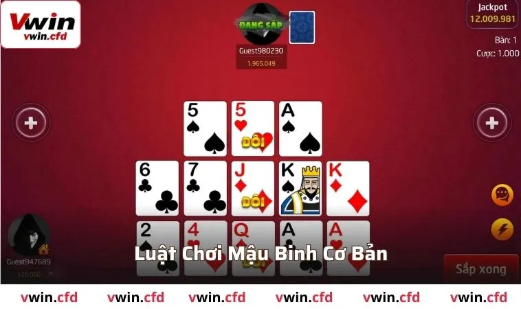 Cách Chơi Mậu Binh - Hướng Dẫn Chi Tiết Và Chiến Lược 2 Luật chơi Mậu Binh cơ bản và cách chia bài