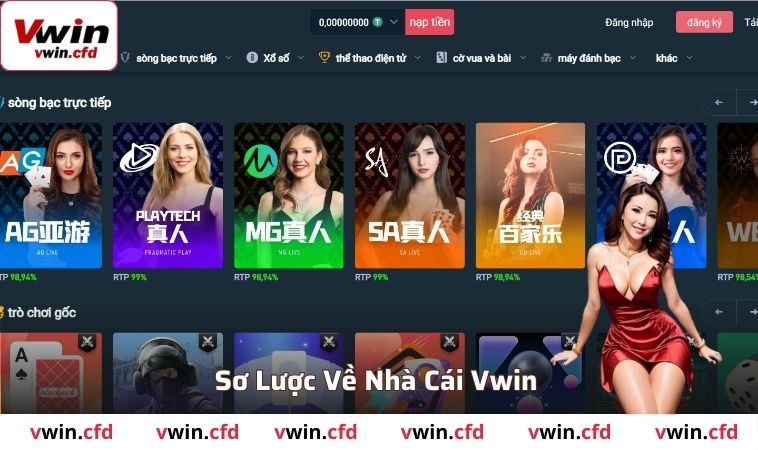 Sơ lược về nhà cái Vwin